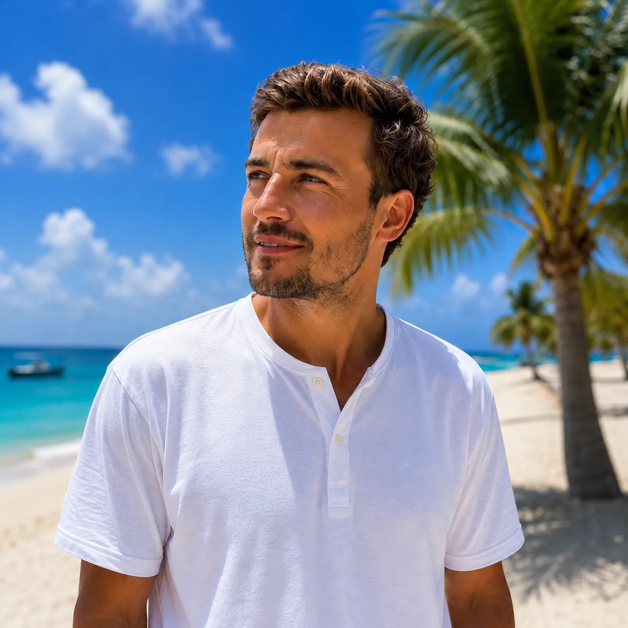 Marco S., Best Islands Guide founder, outdoors in natural light — former hotel concierge turned island travel writer